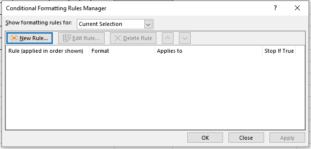 Excel DATE Function – How To Use 13 "Conditional Formatting Rules Manager" click the "New Rule"