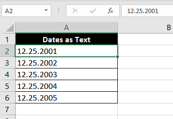 How to Convert Text or Numbers To Dates in Excel 7 Dates-With-Dot-As-Sperator-006