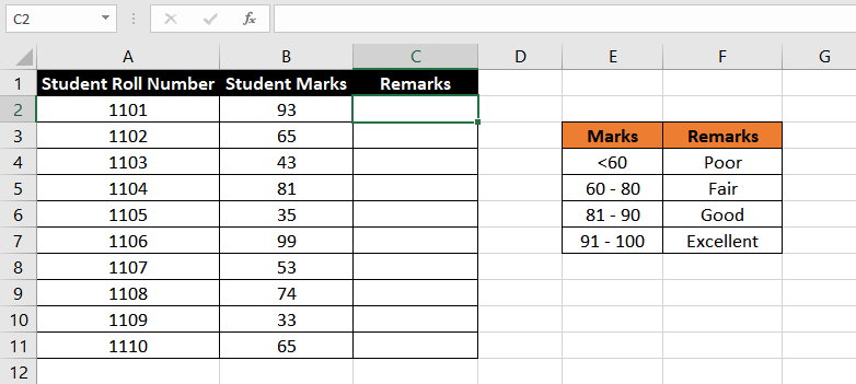 Excel IFS Function – How To Use 2 Plain Vanilla Version of IFS Function