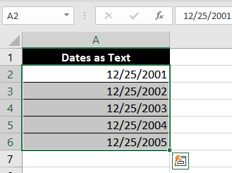 How to Convert Text or Numbers To Dates in Excel 10 Final_Result_Replcaced-Dot-With-Slash
