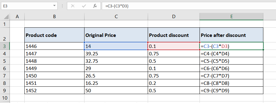Excel Shows Formula Instead of Result (How to Fix) 4 Widened columns with all your formulas skinned to bare the bones