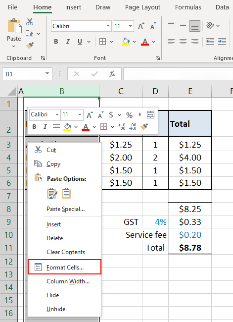 How To Wrap Text In Excel - (2 Easy Ways + Shortcut) 6 Apply Wrap Text from the Format Cells Dialog Box
