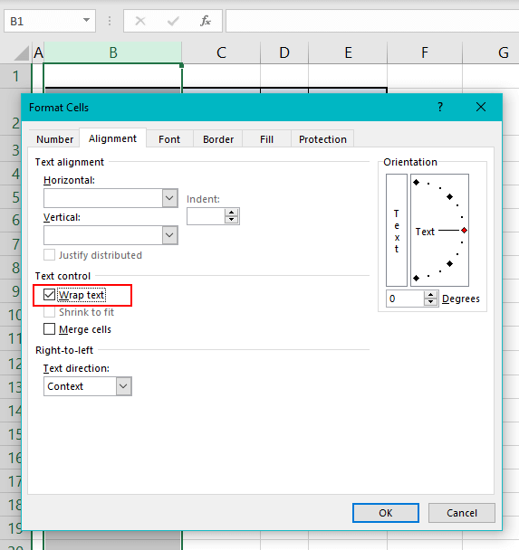 How To Wrap Text In Excel - (2 Easy Ways + Shortcut) 7 check the Wrap Text tick box