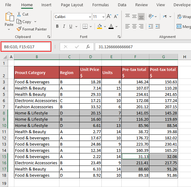 Name Box In Excel - All You Need To Know 14 Navigate to a Range