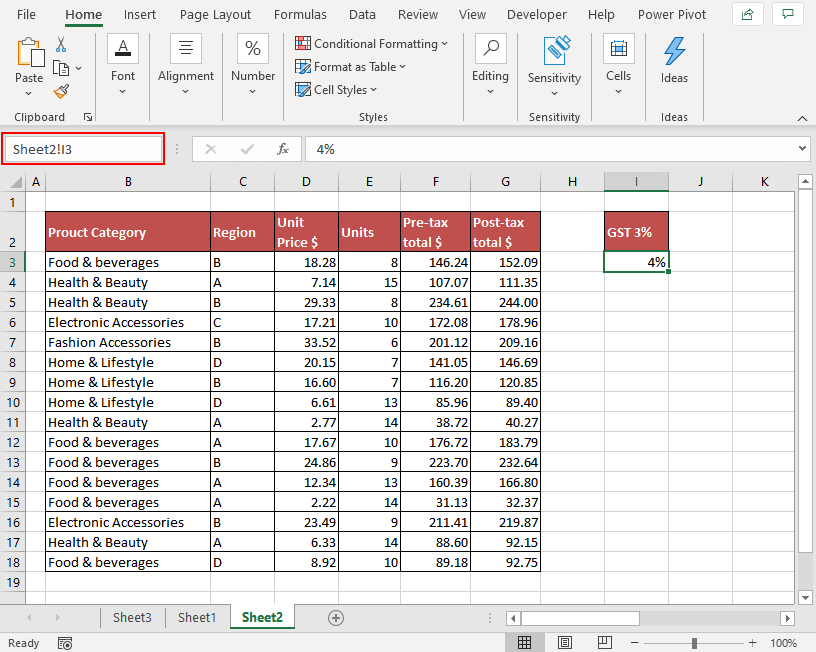 Name Box In Excel - All You Need To Know 17 Navigate Between Worksheets