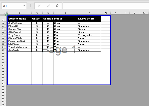 How to Print Gridlines in Excel - (Step-by-Step Guide) 17 This is what our adjusted sheet looks like