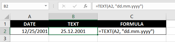 Excel TEXT Function – How to Use 2 Plain Vanilla Formula for the TEXT Function