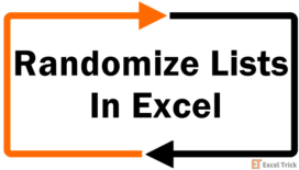 How to Randomize a List in Excel (5 Quick & Easy Ways) 53 How To Randomize a List In Excel