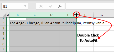 How to Autofit Rows & Columns in Excel (Quick & Easy Ways) 8 AutoFit Multiple Columns