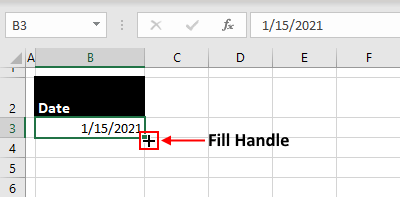 How to Autofill Dates in Excel (Autofill Days, Weekdays, Months & Years) 4 Excel Fill Handle
