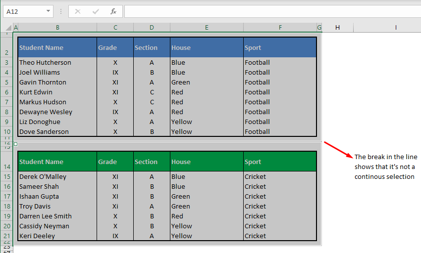 How to Set Print Area in Excel (+ Modify & Clear Print Area) 11 How to Set Multiple Print Areas in Excel