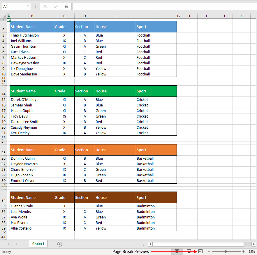 How to Set Print Area in Excel (+ Modify & Clear Print Area) 12 View your Excel Print Areas