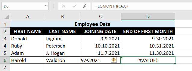 #VALUE! Error In Excel – How To Fix 9 Dates formatted as Text