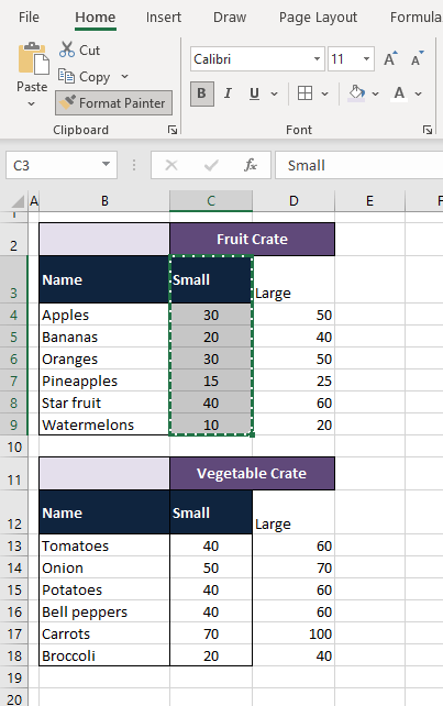 How to Copy Formatting in Excel (3 Easy Ways + Shortcut) 9 Using Format Painter Multiple Times