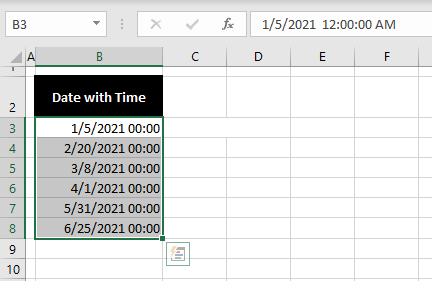 How to Remove Time From Date/Timestamp in Excel 17 Remove Time from Date Using Text to Columns