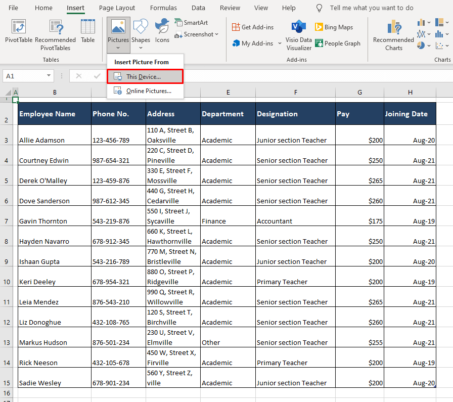 How to Add, Modify, & Remove Watermark in Excel 25 Image Inserted as a Watermark