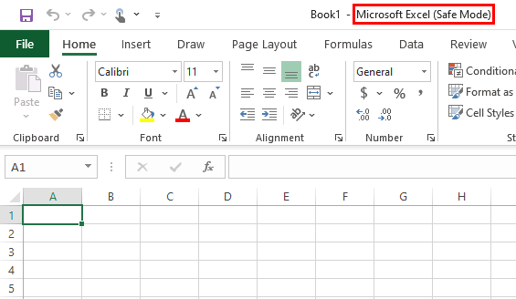 How to Open Excel in Safe Mode (3 Easy Ways) 3 Opening Excel in Safe Mode with a Keyboard Shortcut