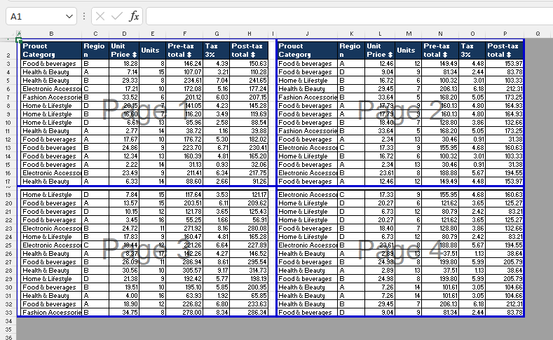 How to Insert Page Numbers in Excel (In 2 Easy Ways) 26 Change the Page Order while Numbering