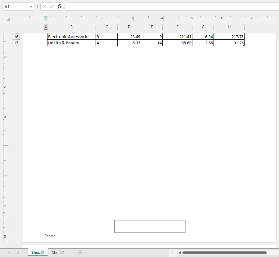 How to Insert Page Numbers in Excel (In 2 Easy Ways) 29 Remove Page Numbers from the Page Layout View