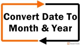 How to Convert Date to Month and Year in Excel (3 Easy Ways) 18 How To Convert Date To Month and Year In Excel