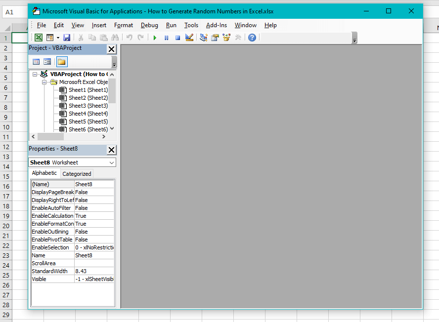 Generate Random Numbers in Excel (5 Easy Ways + VBA) 20 Using VBA To Generate Random Numbers