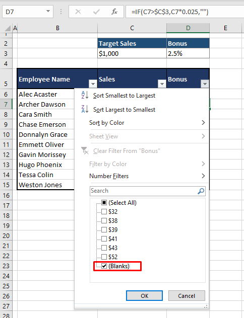 How to Highlight Blank Cells in Excel (In 4 Easy Ways) 10 Filter & Highlight Blank Cells
