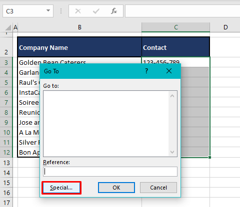 How to Highlight Blank Cells in Excel (In 4 Easy Ways) 16 Select & Highlight Blank Cells