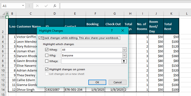 How to Track Changes in Excel (Easy Step-by-Step) 20 How to Turn Track Changes On In Excel