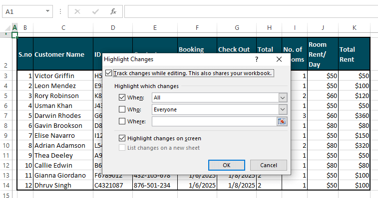 How to Track Changes in Excel (Easy Step-by-Step) 24 How to Turn Track Changes On In Excel