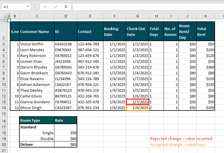 How to Track Changes in Excel (Easy Step-by-Step) 32 Accepting/Rejecting Changes