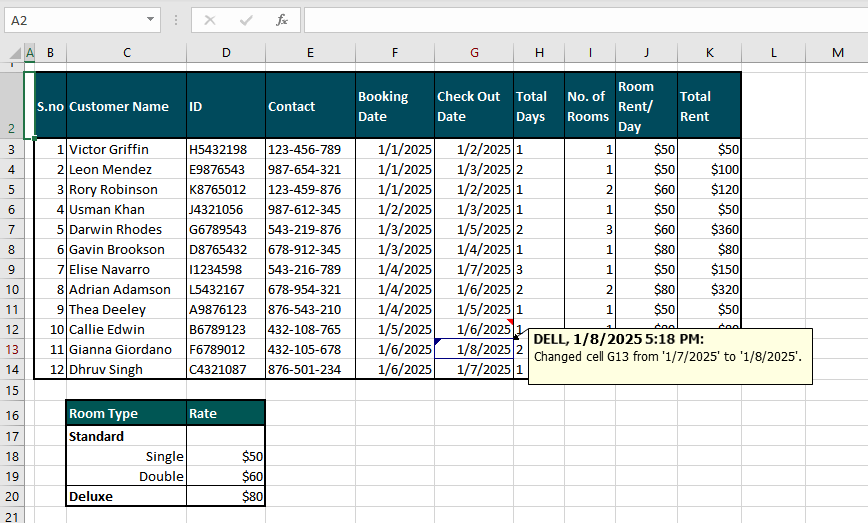 How to Track Changes in Excel (Easy Step-by-Step) 38 Comments Vs Track Changes