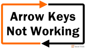 Arrow Keys Not Working In Excel – How To Fix