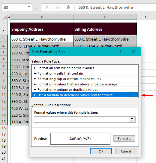 How to Compare Two Columns in Excel (6 Quick & Easy Ways) 7 Compare & Highlight Cells with Matching Data (side by side)