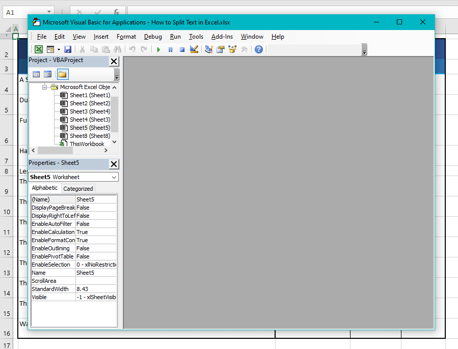 How to Split/Separate Text in Excel (3 Easy Ways + VBA) 19 Using VBA Function