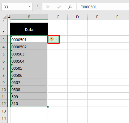 How to Remove Leading Zeros in Excel (7 Super Easy Ways) 3 Converting Text to Numbers