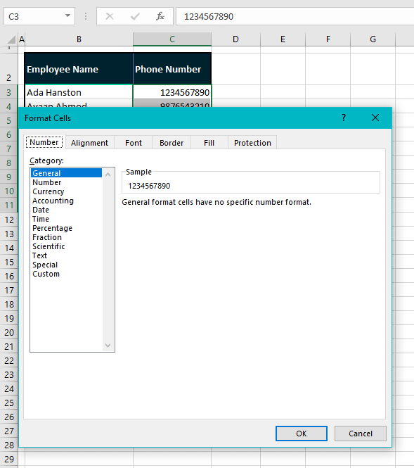 How to Format Phone Number in Excel (3 Quick Ways) 4 Using Built-in Excel Format
