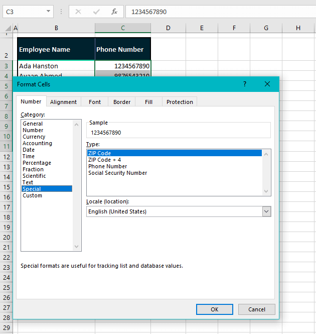How to Format Phone Number in Excel (3 Quick Ways) 5 Using Built-in Excel Format