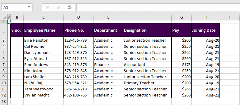 How to Number Rows in Excel (In 8 Easy Ways) 2 How to Number Rows in Excel