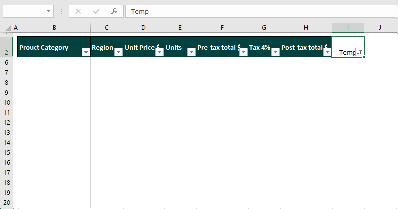 How to Delete Filtered Rows in Excel (5 Easy Ways) 26 Deleting Hidden Filtered Rows Using a Temporary Column