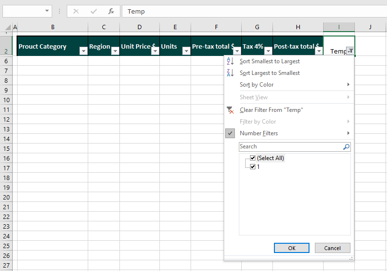 How to Delete Filtered Rows in Excel (5 Easy Ways) 27 Deleting Hidden Filtered Rows Using a Temporary Column