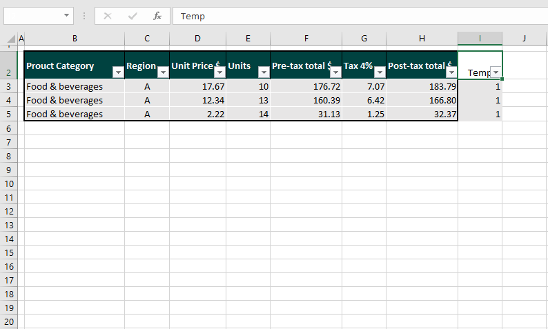 How to Delete Filtered Rows in Excel (5 Easy Ways) 28 Deleting Hidden Filtered Rows Using a Temporary Column