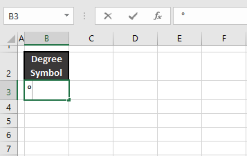 How to Insert Degree Symbol (°C) in Excel (7 Easy Ways) 18 Using Keyboard Shortcut