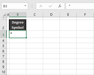 How to Insert Degree Symbol (°C) in Excel (7 Easy Ways) 25 Using Excel AutoCorrect Feature