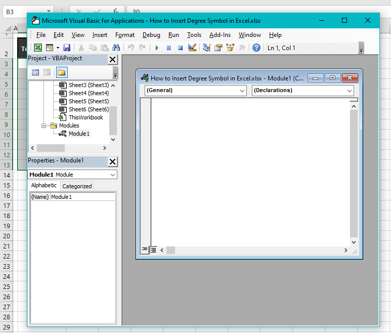 How to Insert Degree Symbol (°C) in Excel (7 Easy Ways) 29 Using Excel VBA
