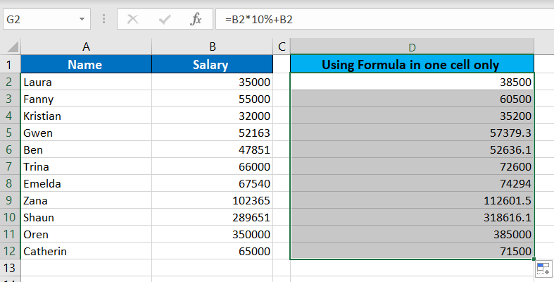#SPILL! Error In Excel – How To Fix 17 Use only the cell reference of the first row of the dataset