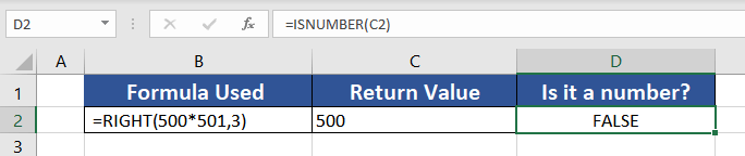 Excel RIGHT Function – How To Use 12 Forcing RIGHT Function to Return Numbers
