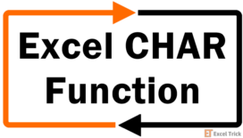 Excel CHAR Function – How To Use 66 Excel CHAR Function