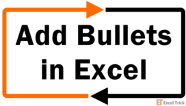 How to Insert Bullet Points in Excel (9 Easy Ways) 64 How to Insert Bullet Points in Excel