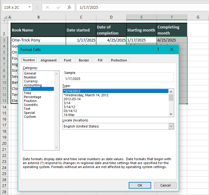 How to Extract Month from Date in Excel (5 Easy Ways) 8 Using Custom Date Format