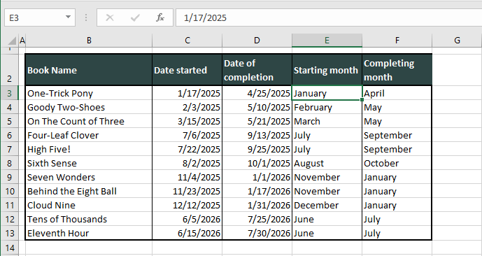 How to Extract Month from Date in Excel (5 Easy Ways) 11 Using Custom Date Format